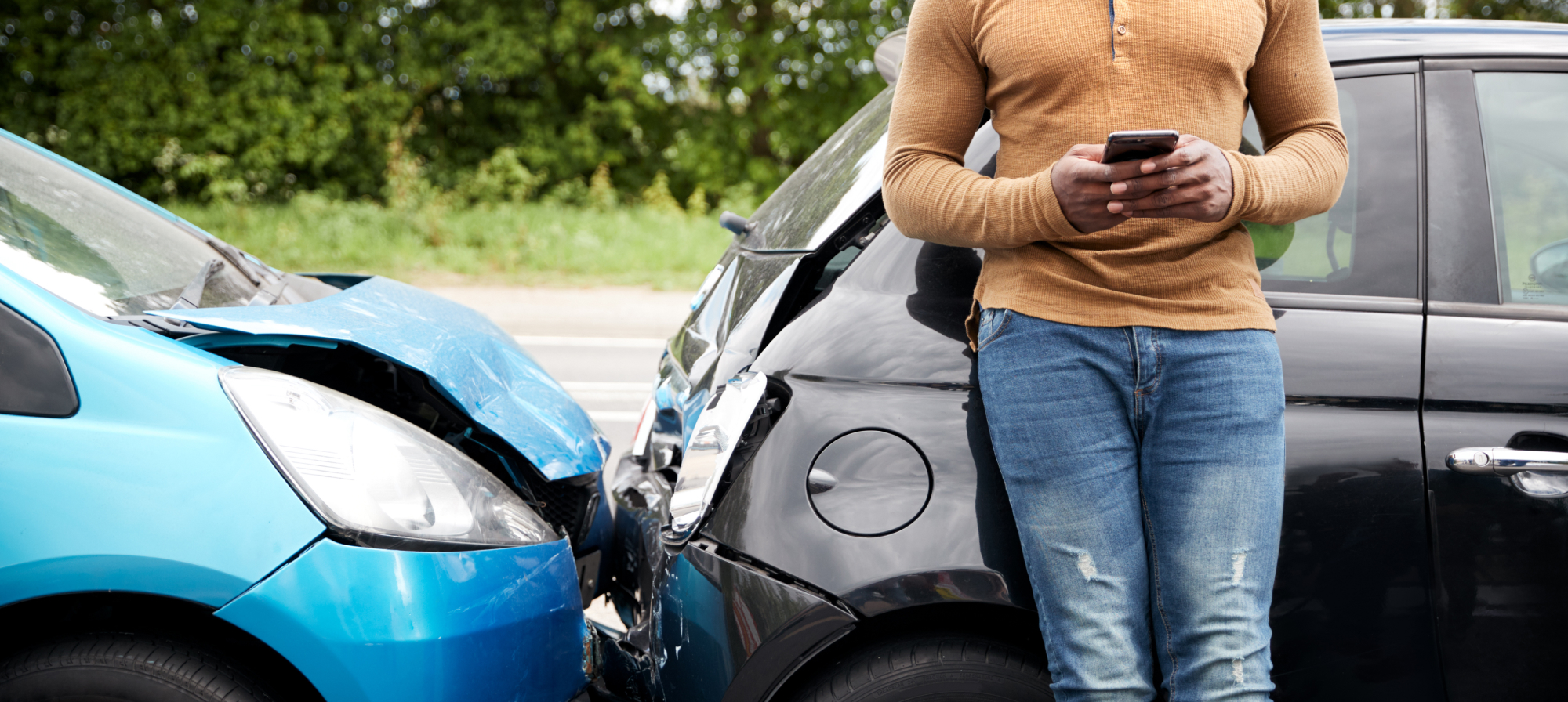 Can you tell who was at fault in a car accident by the location of damage?