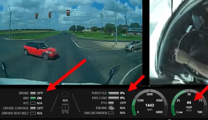 a diagram of evidence reconstructing a car accident