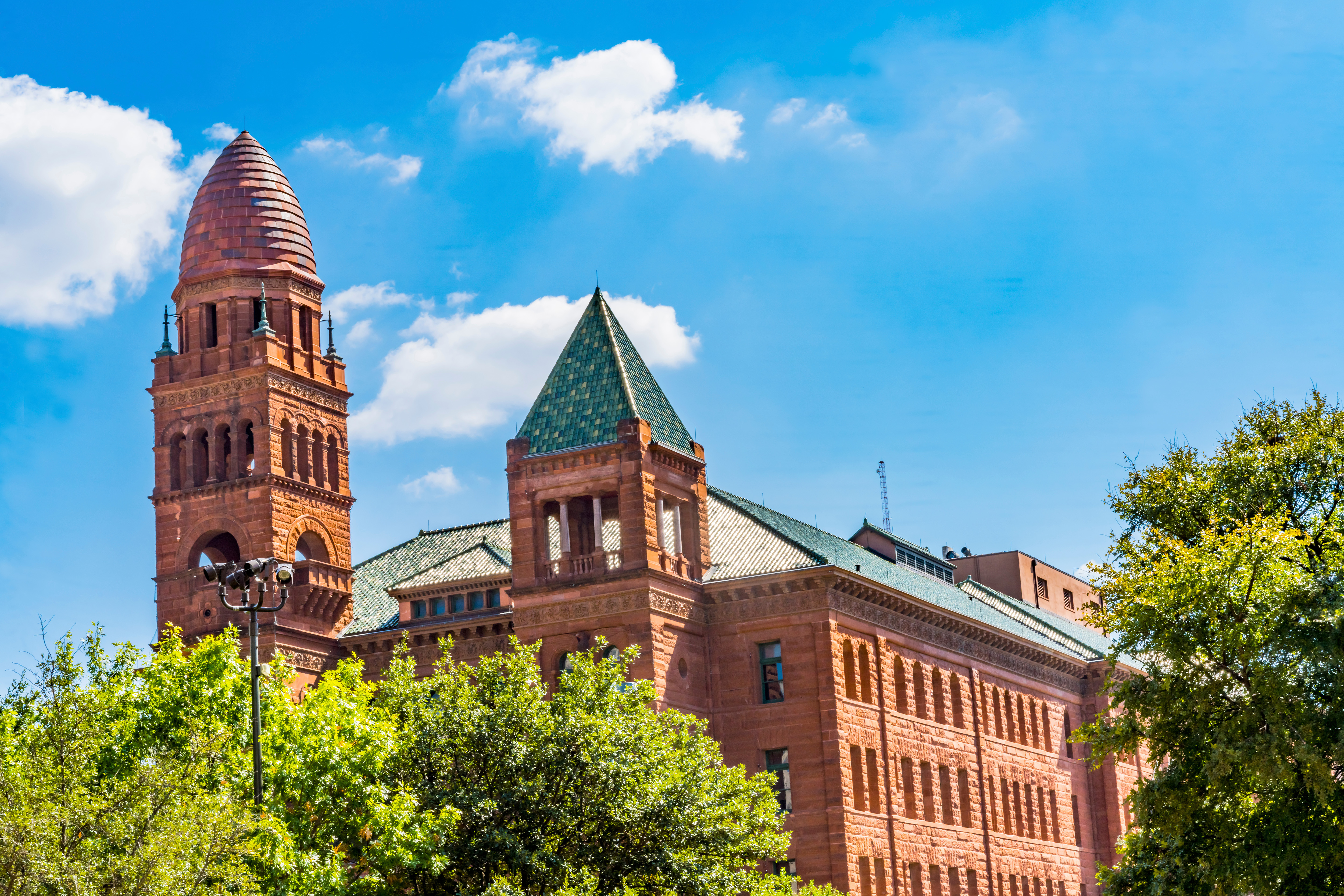 Why having a San Antonio car accident attorney matters after a crash 2 Historic Bexar County Courthouse in San Antonio, Texas with red sandstone architecture